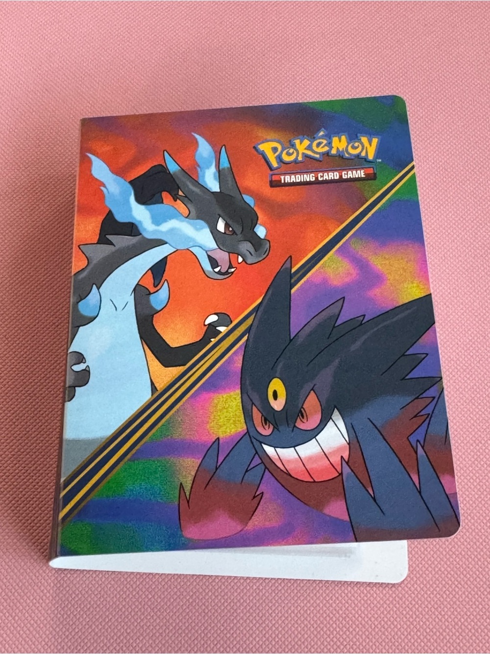 Pokemon Mini Charizard Gengar Trading Card Binder Folder Protector NWT New